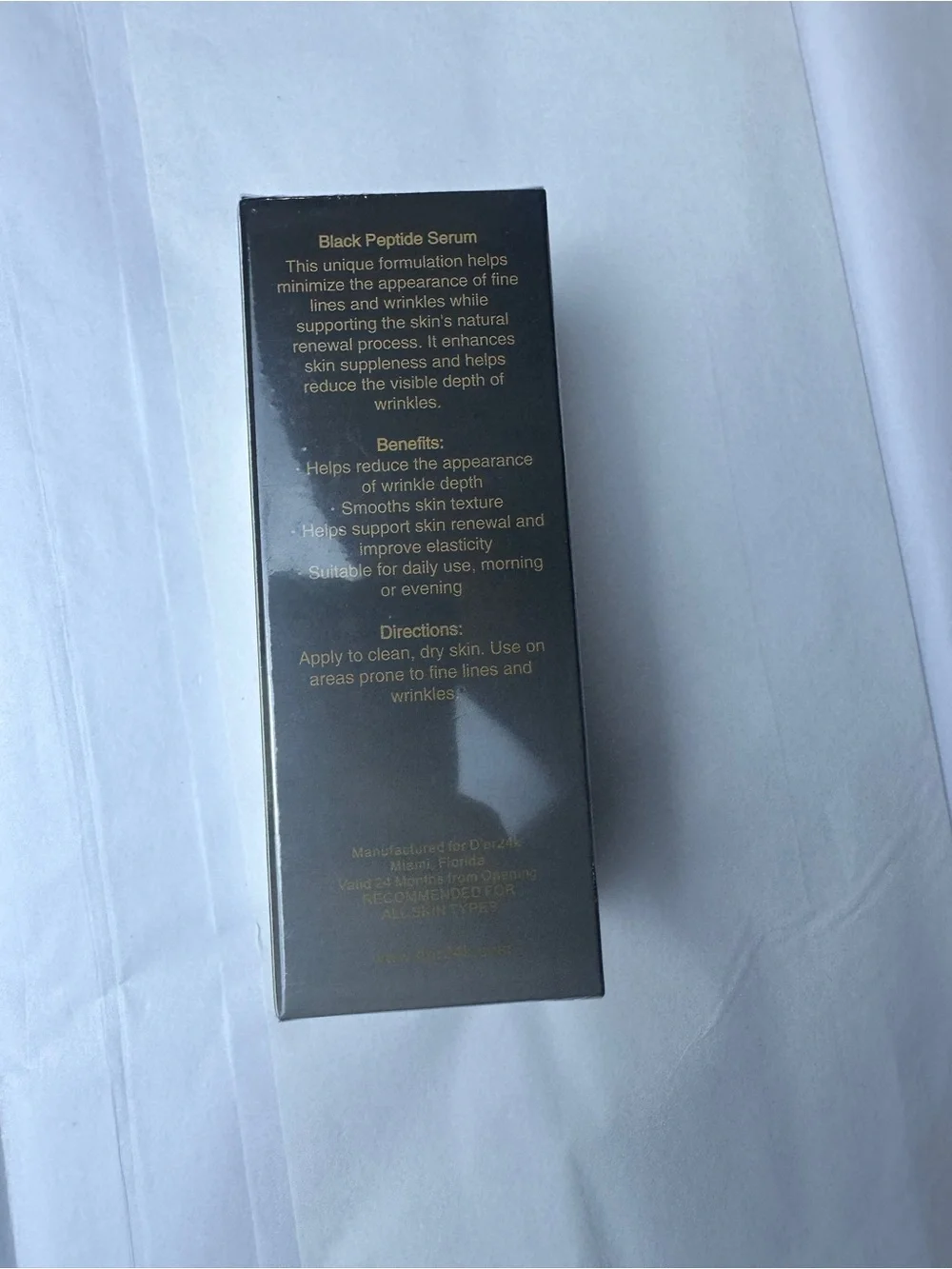 D’OR Prestige Black Peptide Serum